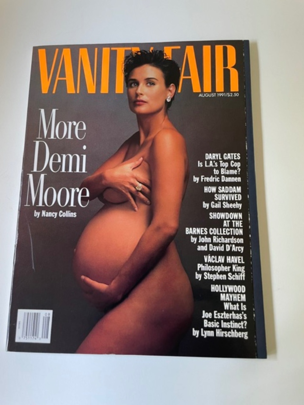 Demi Moore on Vanity Fair Cover 1991